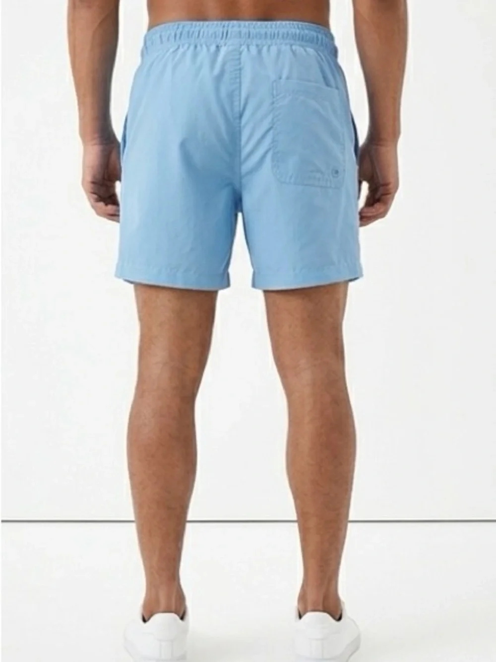 H&M Men's Sky Blue Swim Shorts